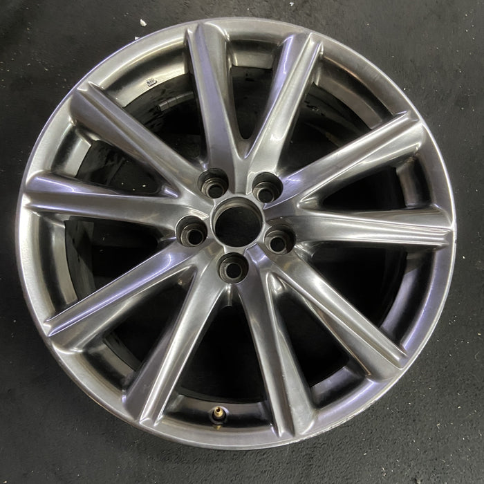 19" LEXUS GS350 13-14 19x9 , 10 spoke Original OEM Wheel Rim - Additional View
