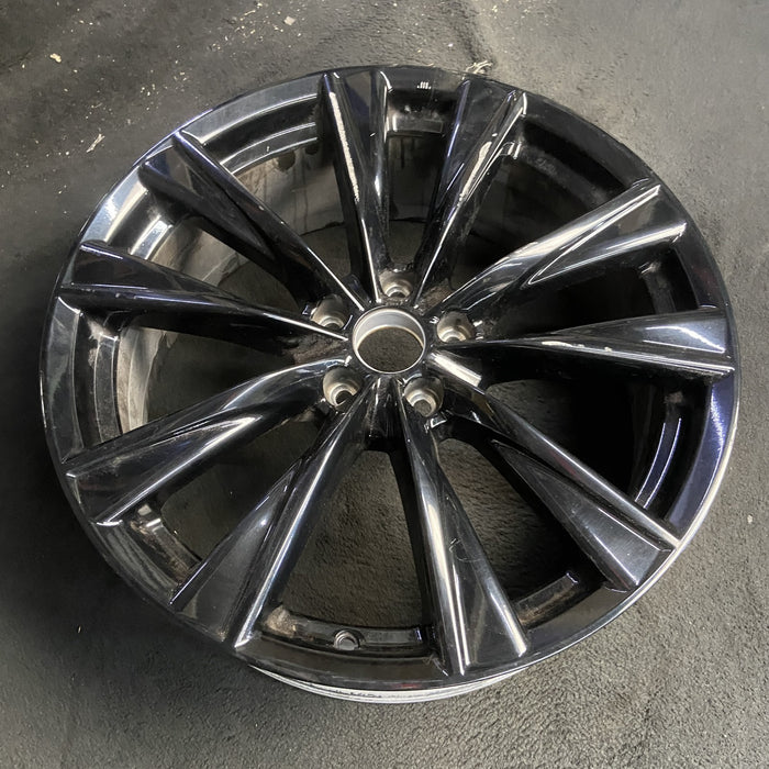 20" NX350 22-24 20x7.5 , 5 split spoke, Original OEM Wheel Rim - BLACK - View 7