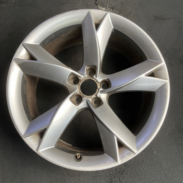 19" AUDI A5 08-09 19x8.5, 5 spoke, scissor spoke Original OEM Wheel Rim - Additional View