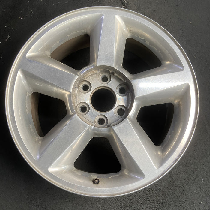 20" AVALANCHE 1500 07 20x8.5, 5 spoke, covered lug nuts, w/o groove in spoke; - Additional View