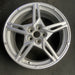 19" CORVETTE 20-22 front, , 5 spoke, Original OEM Wheel Rim - SILVER - Additional View