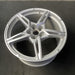 20" CORVETTE 20-22 rear, , 5 spoke, Original OEM Wheel Rim - SILVER - View 8