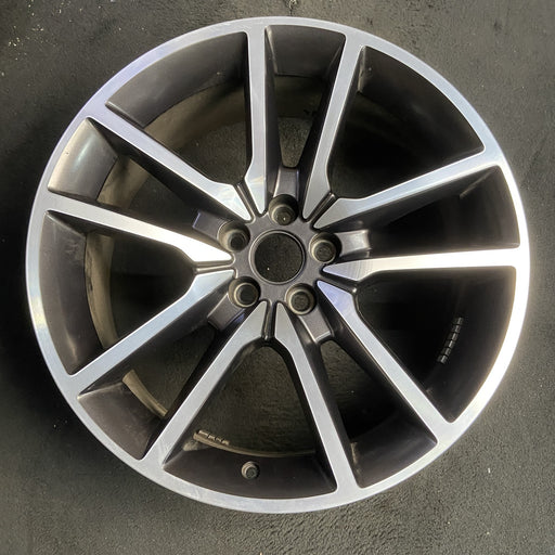 20" CHALLENGER 20 20x8 , , V spoke Original OEM Wheel Rim - MACHINED GREY - Additional View