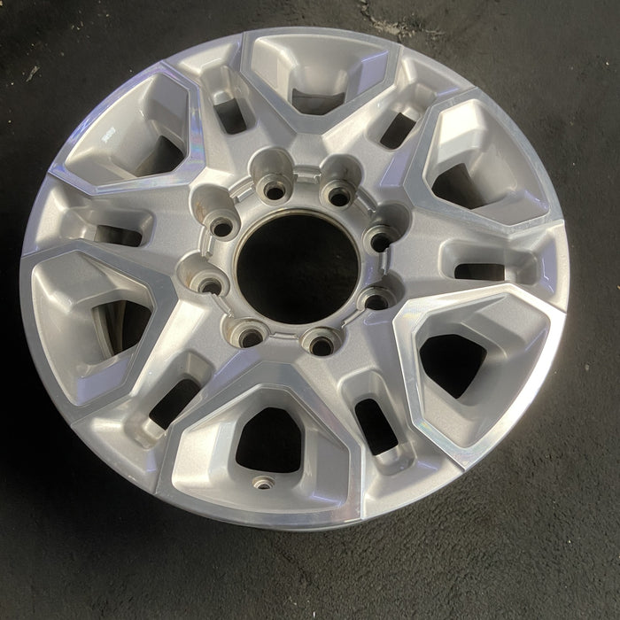 18" SILVERADO 2500 PICKUP 20 18x8, aluminum Original OEM Wheel Rim - MACHINED - Additional View