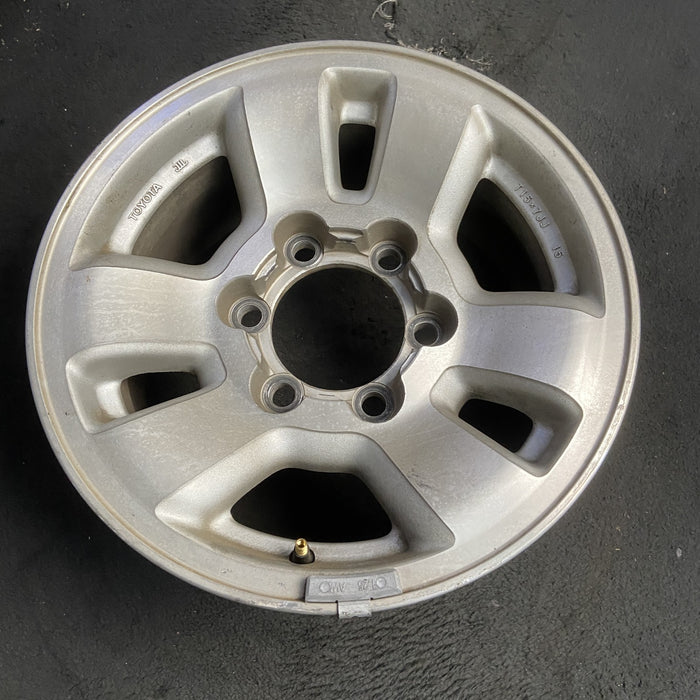 15" 4 RUNNER 96-02 15x7, alloy Original OEM Wheel Rim - MACHINED SILVER - View 7