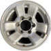 15" 4 RUNNER 96-02 15x7, alloy Original OEM Wheel Rim - MACHINED SILVER - Front View