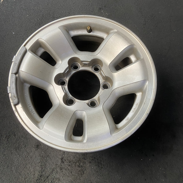 15" 4 RUNNER 96-02 15x7, alloy Original OEM Wheel Rim - MACHINED SILVER - View 8