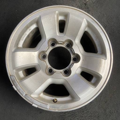 15" 4 RUNNER 96-02 15x7, alloy Original OEM Wheel Rim - MACHINED SILVER - Additional View