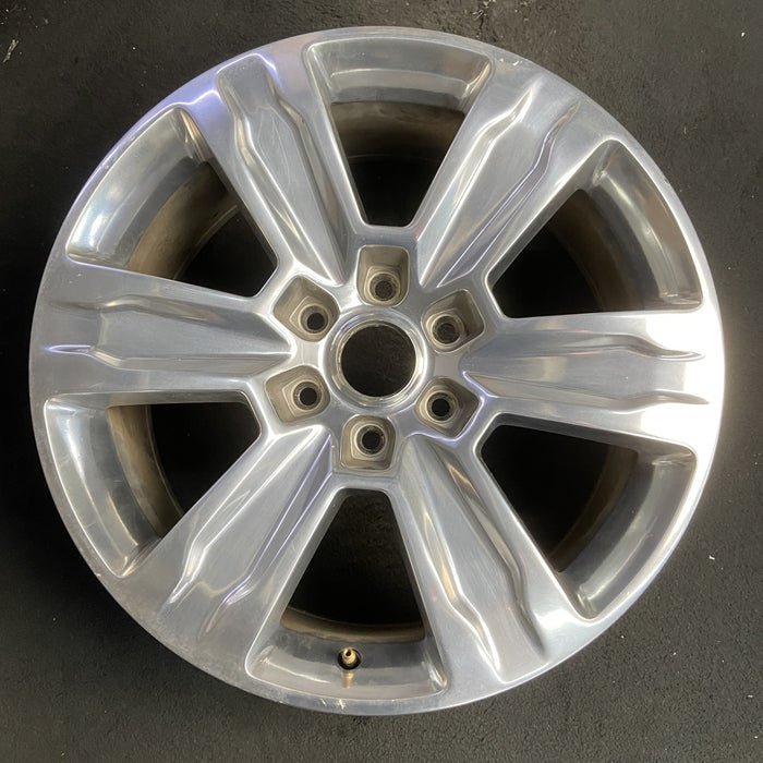20" FORD F150 PICKUP 15-20 20x8.5, 6 spoke, Original OEM Wheel Rim - POLISHED - Additional View