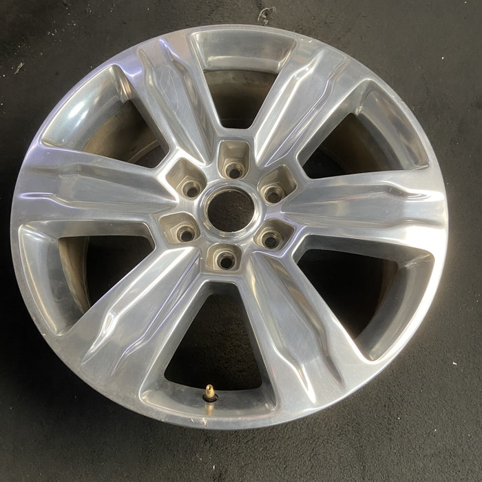 20" FORD F150 PICKUP 15-20 20x8.5, 6 spoke, Original OEM Wheel Rim - POLISHED - View 7