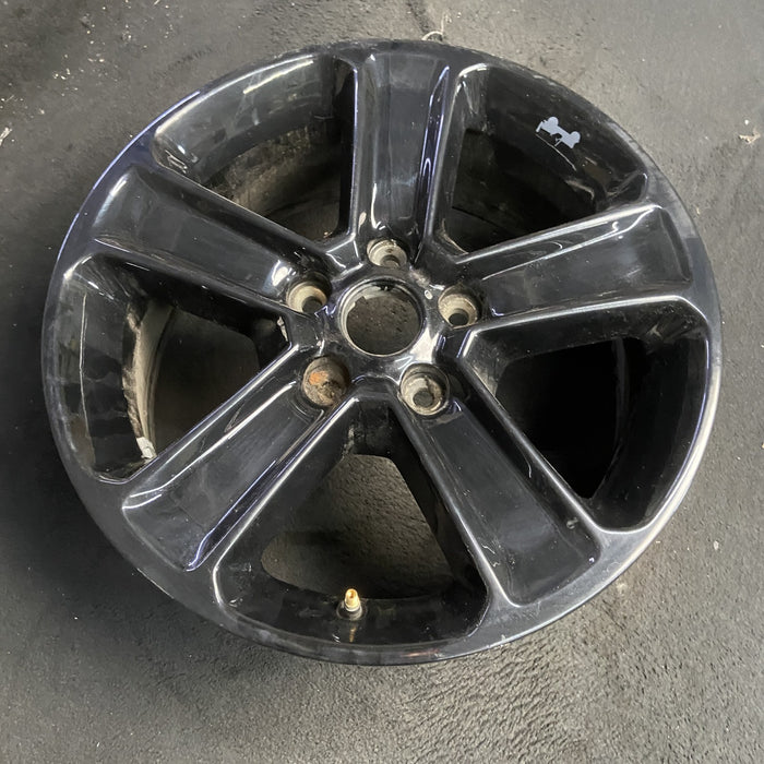 18" WRANGLER 19-20 18x7.5, 5 spoke, , Original OEM Wheel Rim - BLACK - View 7