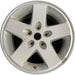 17" WRANGLER 07-08 17x7.5, Original OEM Wheel Rim - SILVER - Front View
