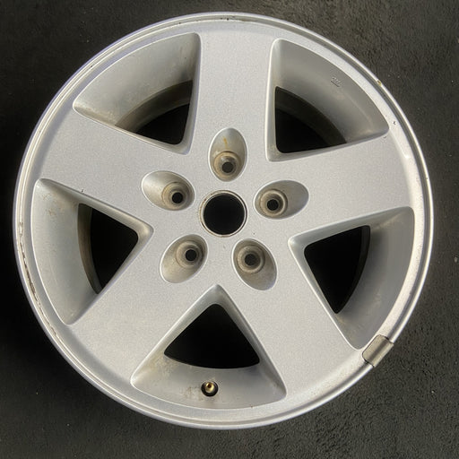 17" WRANGLER 07-08 17x7.5, Original OEM Wheel Rim - SILVER - Additional View