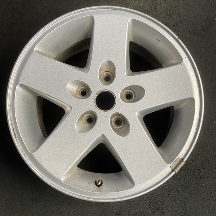 17" WRANGLER 07-08 17x7.5, Original OEM Wheel Rim - SILVER - Additional View