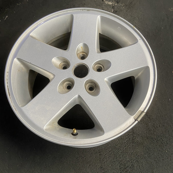 17" WRANGLER 07-08 17x7.5, Original OEM Wheel Rim - SILVER - View 7