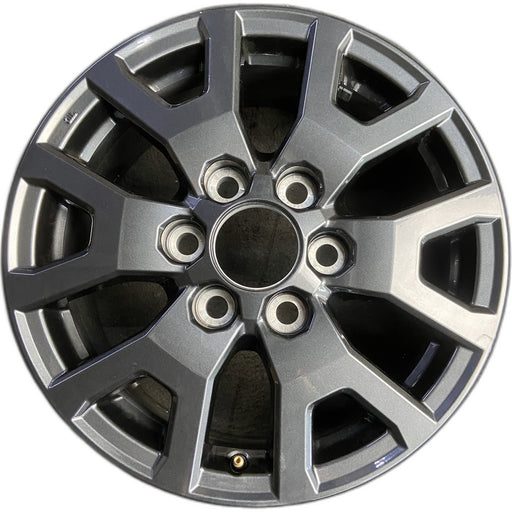 17" 4 RUNNER 25 17x7 Original OEM Wheel Rim - CHARCOAL - Front View