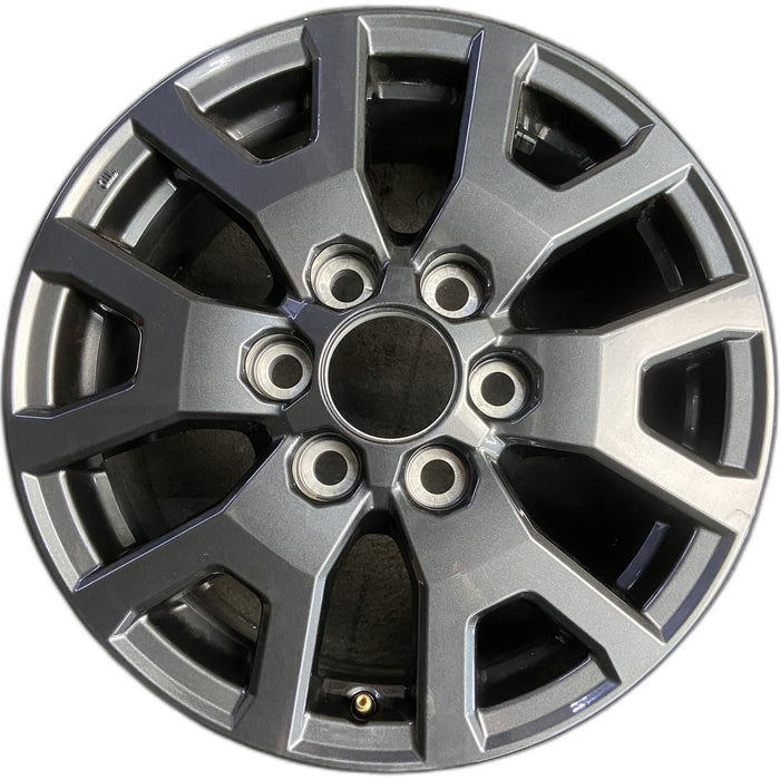 17" 4 RUNNER 25 17x7 Original OEM Wheel Rim - CHARCOAL - Front View
