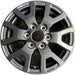 17" 4 RUNNER 25 17x7 Original OEM Wheel Rim - CHARCOAL - Front View