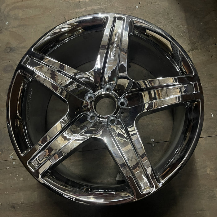 21" MERCEDES GL-CLASS 10-12 164 Type; GL550, 21x10 Original OEM Wheel Rim - - Additional View