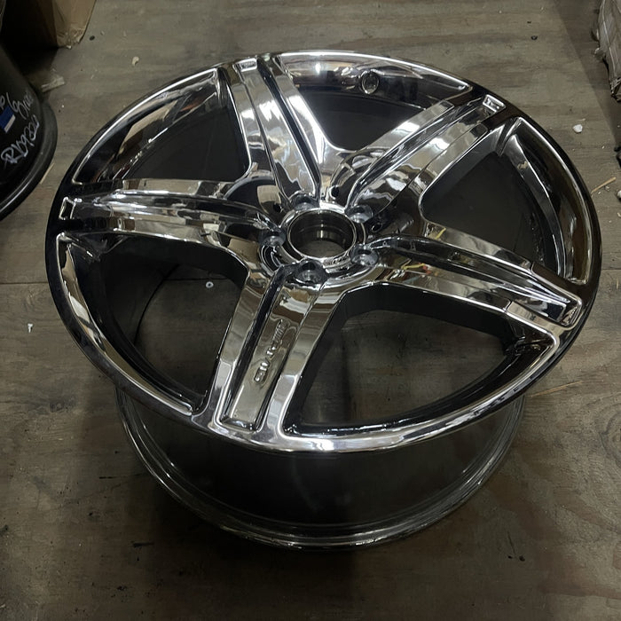 21" MERCEDES GL-CLASS 10-12 164 Type; GL550, 21x10 Original OEM Wheel Rim - - View 8