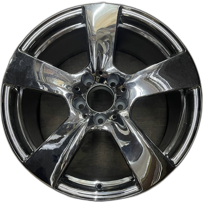 18" MERCEDES E-CLASS 10 212 Type, , E350, 18x9, 5 spoke Original OEM Wheel Rim - - Front View
