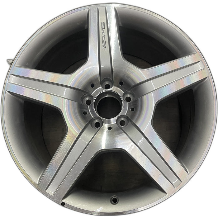 19" MERCEDES ML-CLASS 10 164 Type, ML63, 19x9.5 Original OEM Wheel Rim - - Front View