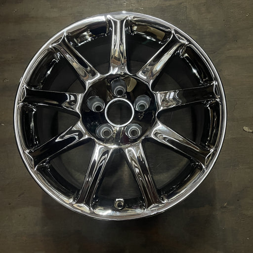 17" AUDI A6 04-06 17x7.5 , 9 spoke, exposed lug nuts Original OEM Wheel Rim - - Additional View
