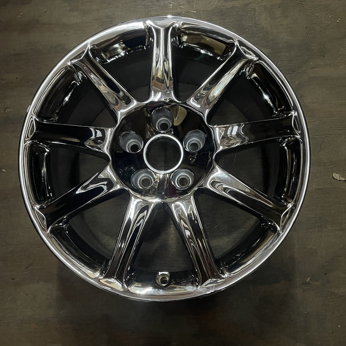 17" AUDI A6 04-06 17x7.5 , 9 spoke, exposed lug nuts Original OEM Wheel Rim - - Additional View