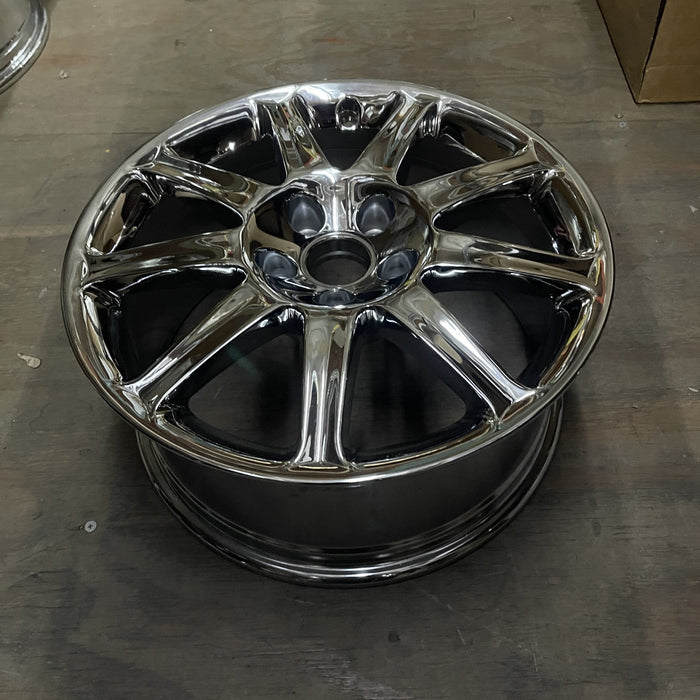 17" AUDI A6 04-06 17x7.5 , 9 spoke, exposed lug nuts Original OEM Wheel Rim - - View 8