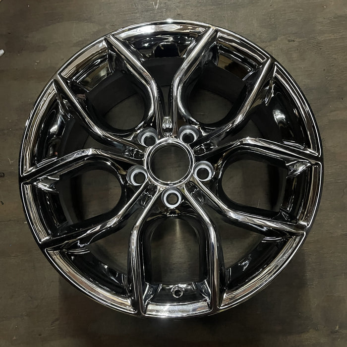 18" BMW X3 11-14 18x8 , , Y spoke design Original OEM Wheel Rim - CHROME - Additional View