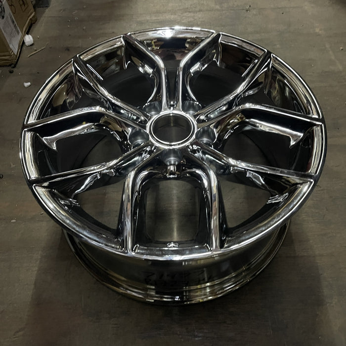 18" BMW X3 11-14 18x8 , , Y spoke design Original OEM Wheel Rim - CHROME - View 7