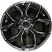 18" BMW X3 11-14 18x8 , , Y spoke design Original OEM Wheel Rim - CHROME - Front View