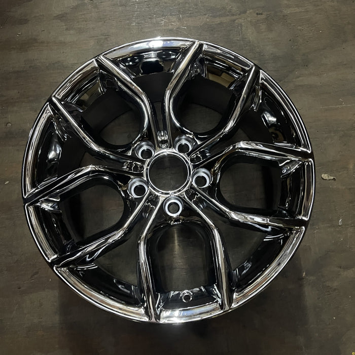 18" BMW X3 11-14 18x8 , , Y spoke design Original OEM Wheel Rim - CHROME - Additional View