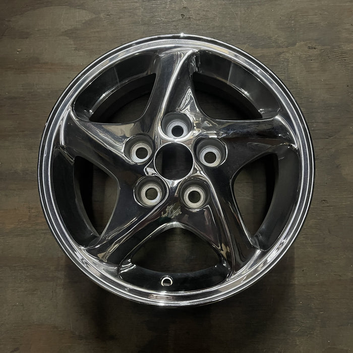 15" GALANT 99-03 15x6, alloy Original OEM Wheel Rim - CHROME - Additional View