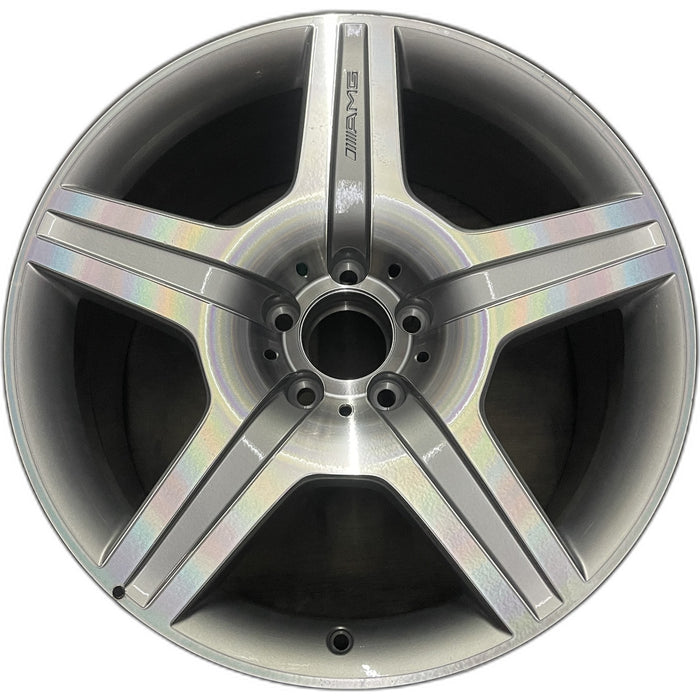 19" MERCEDES ML-CLASS 10 164 Type, ML63, 19x9.5 Original OEM Wheel Rim - - Front View