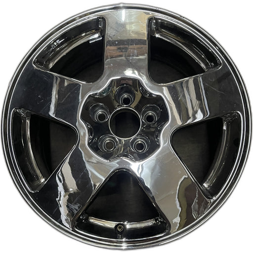 16" AUDI TT 00-02 16x7 Original OEM Wheel Rim - CHROME - Front View