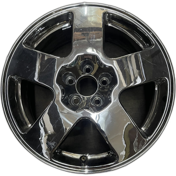 16" AUDI TT 00-02 16x7 Original OEM Wheel Rim - CHROME - Front View