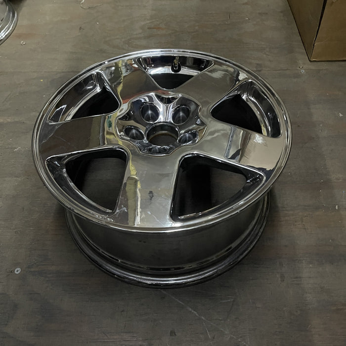 16" AUDI TT 00-02 16x7 Original OEM Wheel Rim - CHROME - View 8