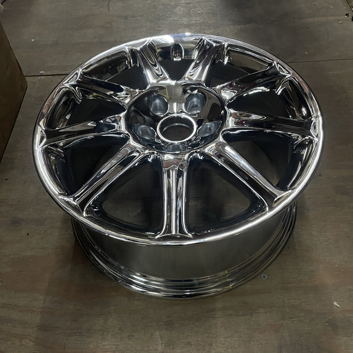 17" AUDI A6 04-06 17x7.5 , 9 spoke, exposed lug nuts Original OEM Wheel Rim - - View 8
