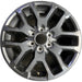 20" SEQUOIA 23 20x8, 6 Y spoke Original OEM Wheel Rim - CHARCOAL - Front View