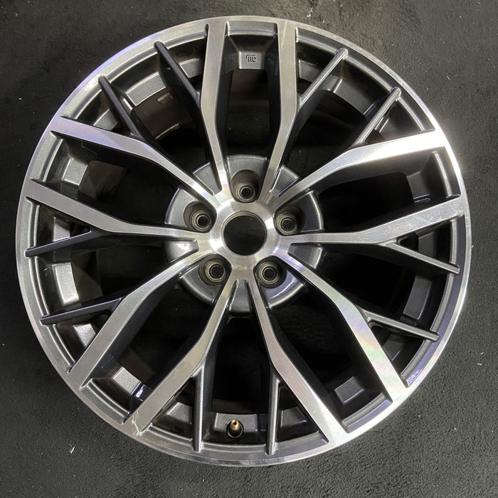 19" WRX 20-21 19x8.5 Original OEM Wheel Rim - MACHINED CHARCOAL - Additional View