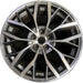 19" WRX 20-21 19x8.5 Original OEM Wheel Rim - MACHINED CHARCOAL - Front View