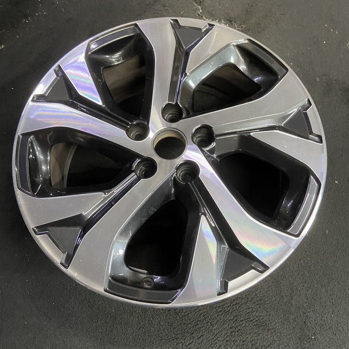 18" LEGACY 20 18x7 , w/ face Original OEM Wheel Rim - MACHINED CHARCOAL - View 7