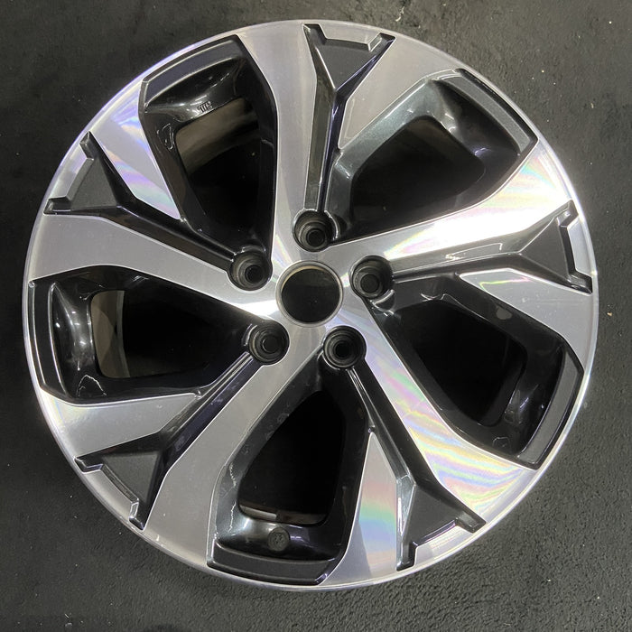 18" LEGACY 20 18x7 , w/ face Original OEM Wheel Rim - MACHINED CHARCOAL - Additional View