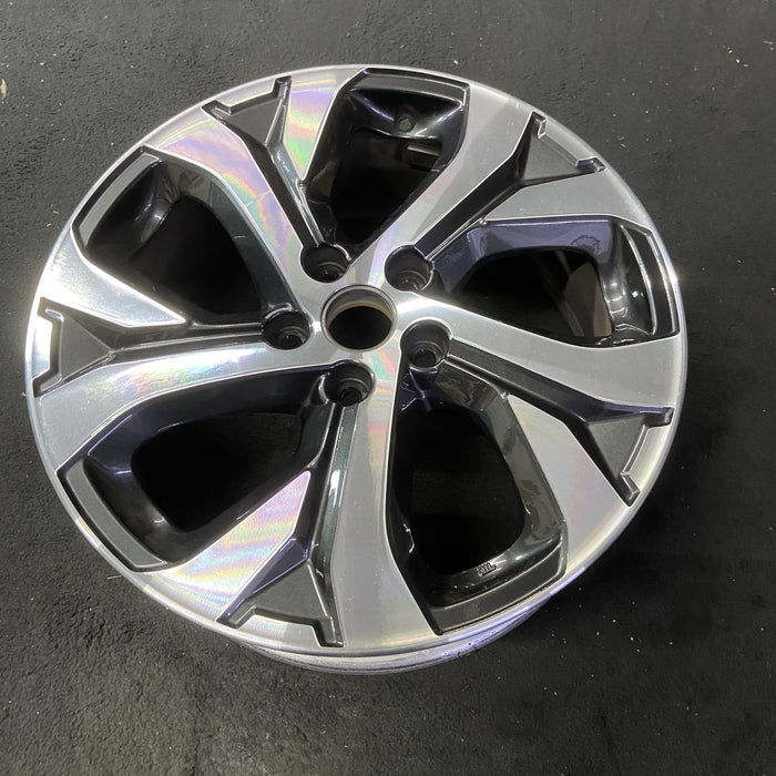 18" LEGACY 20 18x7 , w/ face Original OEM Wheel Rim - MACHINED CHARCOAL - View 8