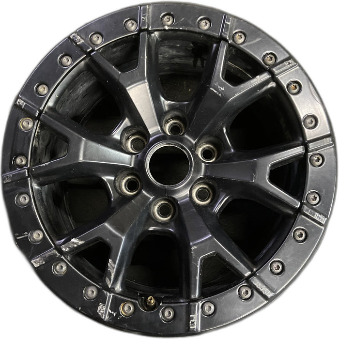 17" FORD F150 RAPTOR 21-23 , , Y spoke Original OEM Wheel Rim - BLACK - Front View