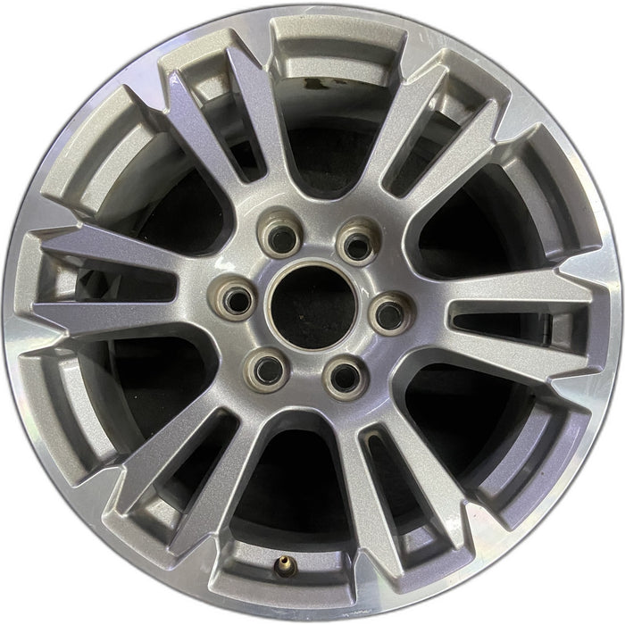 18" FORD F150 PICKUP 15-17 18x7.5, aluminum, 12 spoke Original OEM Wheel Rim - - Front View
