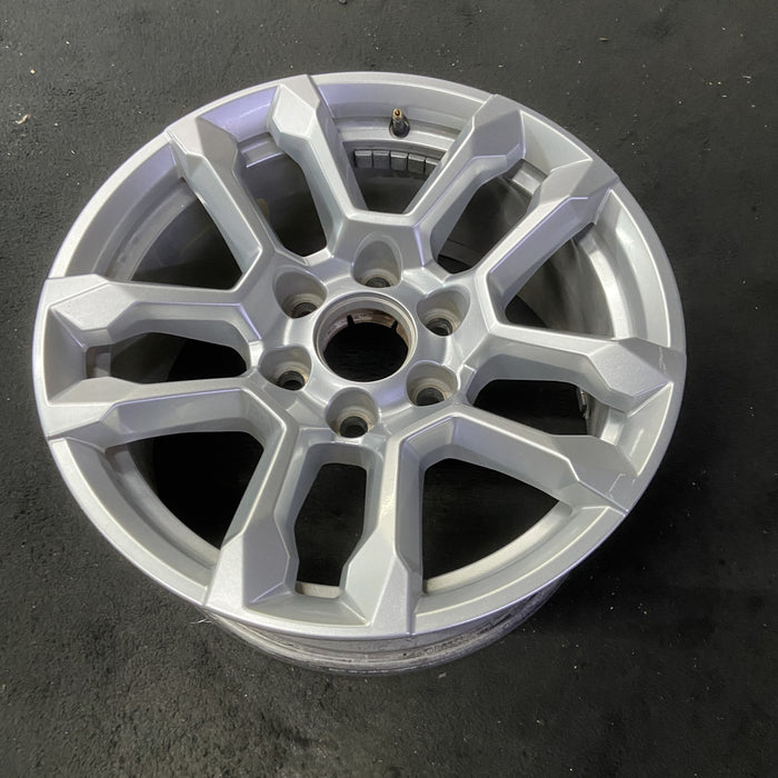 18" SIERRA 1500 PICKUP 23-24 18x8.5, 10 spoke, silver Original OEM Wheel Rim - View 8