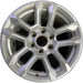 18" SIERRA 1500 PICKUP 23-24 18x8.5, 10 spoke, silver Original OEM Wheel Rim - Front View