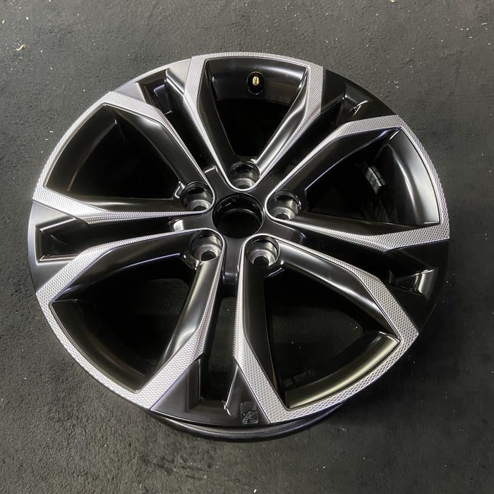 18" SIENNA 24 18x7.5 , Original OEM Wheel Rim - BLACK CHROME - View 8